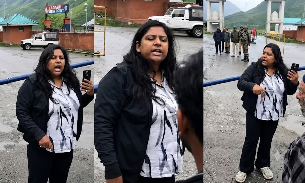 रक्षा मंत्री और सेना प्रमुख के वीआईपी मूवमेंट की वजह से रुका ट्रैफिक, तो 'Gen-Z' महिला ने सेना के जवानों से कर ली बहस, शुरू हो गया नया विवाद